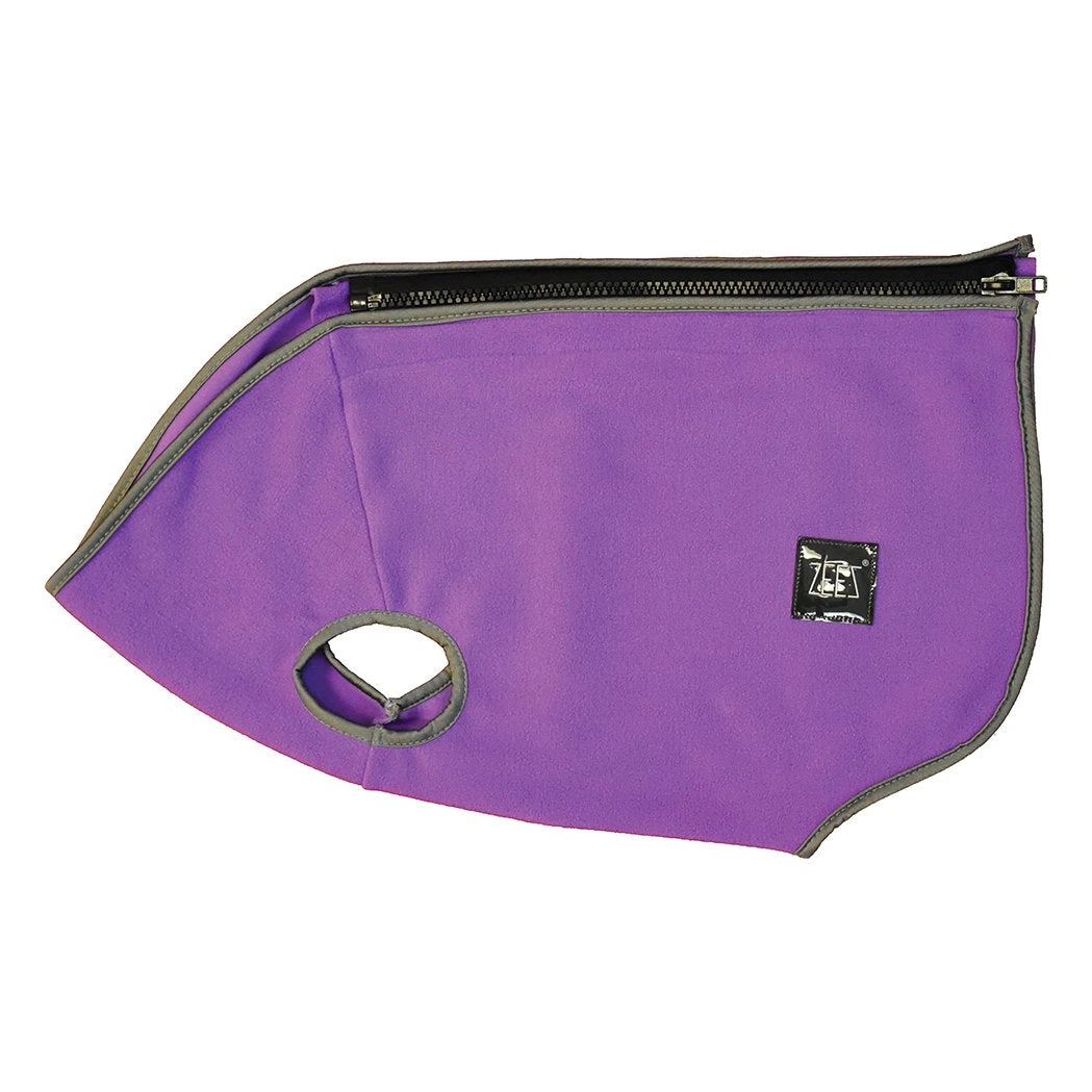 ZeeZ Cozy Fleece Dog Vest - Pearly Purple 5 ZeeZ Cozy Fleece Dog Vest - Pearly Purple - Image 5