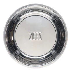 ZEEZ Signature Collection Stainless Steel Curved Pet Bowl -Vetn Pet Direct Store zeez curved bowl 3