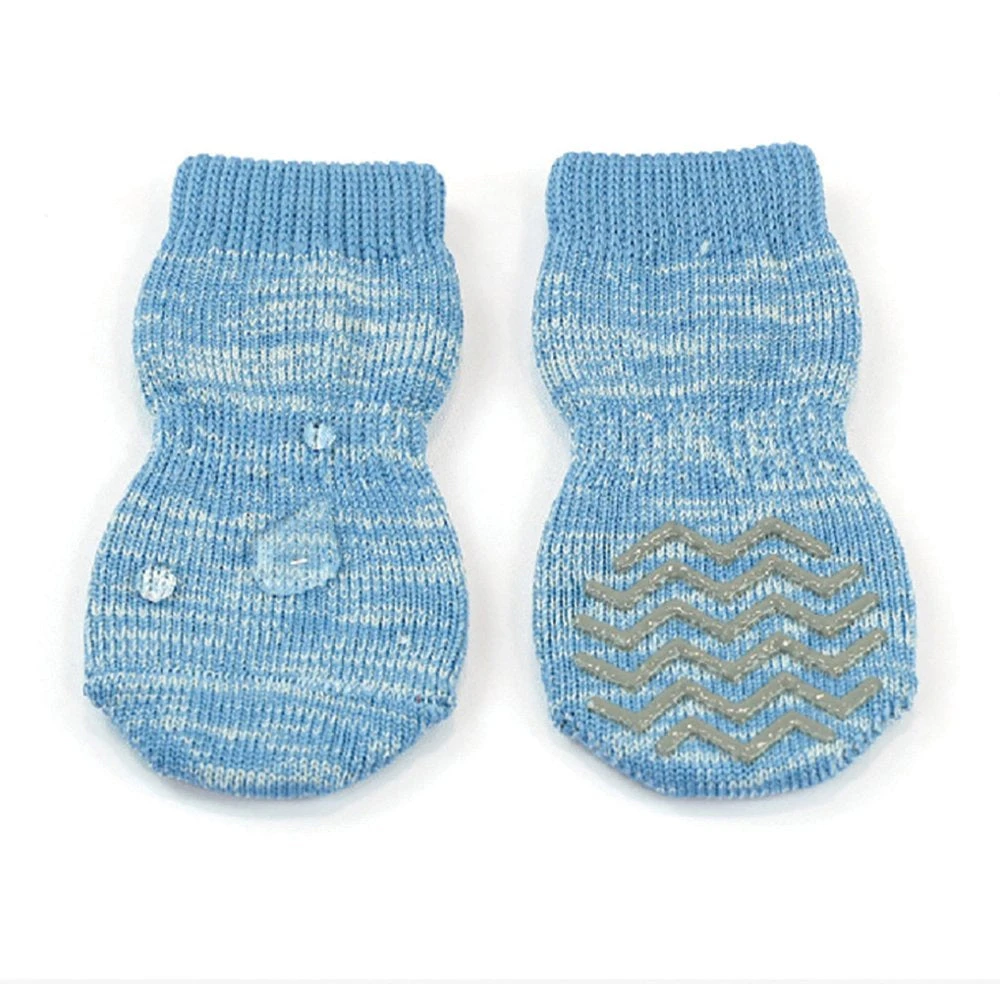 ZeeZ Hydrophobic Non-slip Pet Socks - 4 Pack 1 ZeeZ Hydrophobic Non-slip Pet Socks - 4 Pack