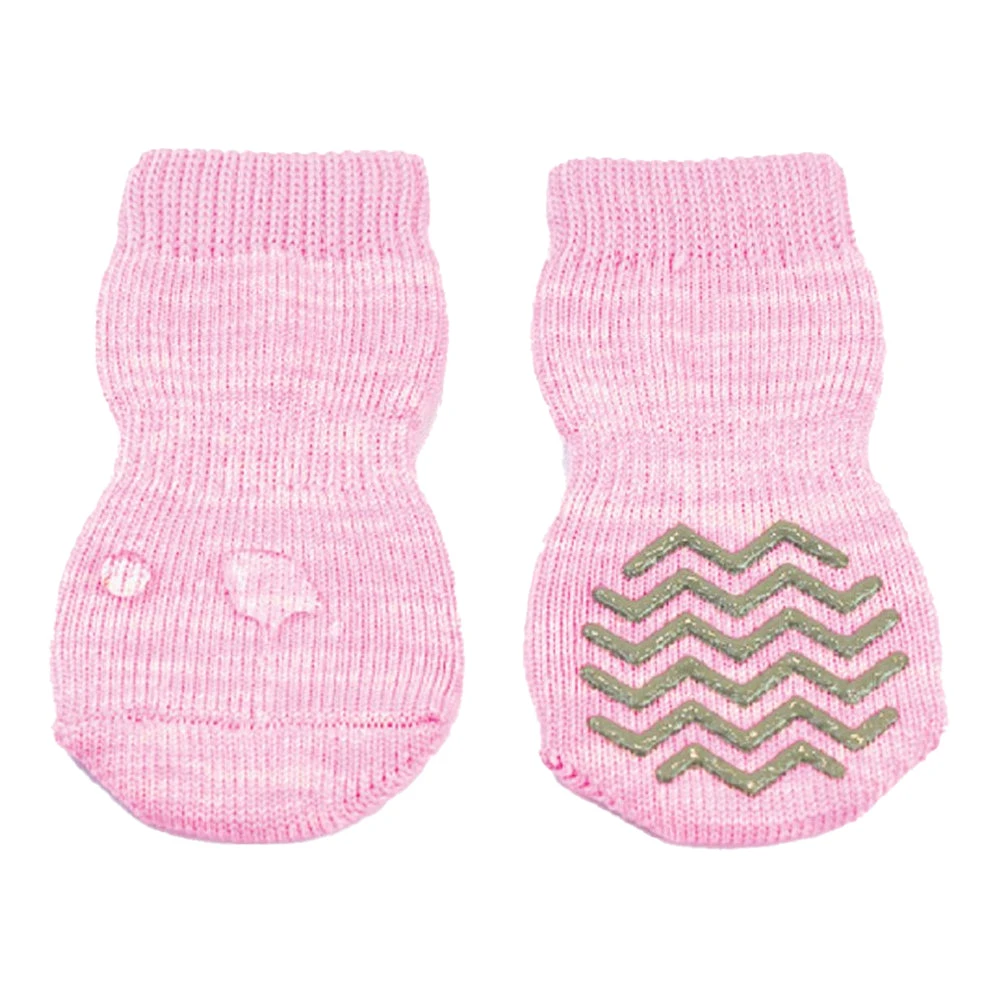 ZeeZ Hydrophobic Non-slip Pet Socks - 4 Pack 4 ZeeZ Hydrophobic Non-slip Pet Socks - 4 Pack - Image 4