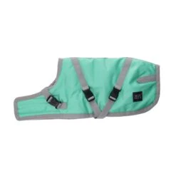ZeeZ Supreme Dog Coat - Mint Green/Grey