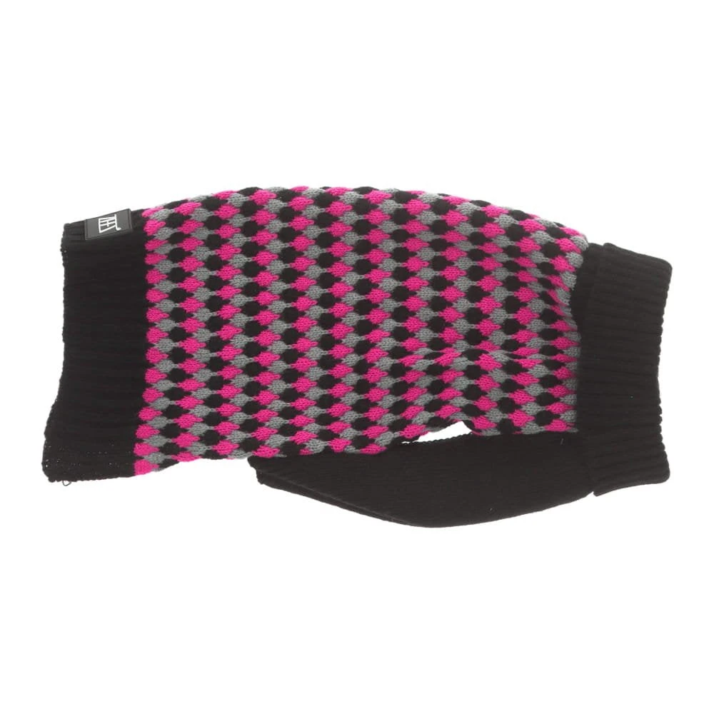 ZeeZ Knitted Sweater - Pink/Grey Diamond 2 ZeeZ Knitted Sweater - Pink/Grey Diamond - Image 2