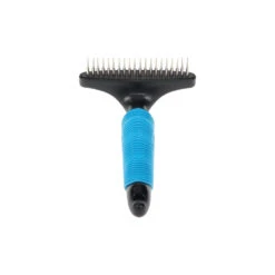 ZeeZ Comfort Single Row Rotating Teeth Undercoat Rake - 20 Teeth (Long Pins) 8 ZeeZ Comfort Single Row Rotating Teeth Undercoat Rake - 20 Teeth (Long Pins) -Vetn Pet Direct Store zeez undercoat rake 20 2