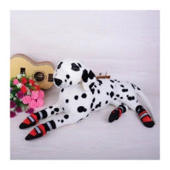 ZeeZ Waterproof Nylon Dog Boots - 4 Pack -Vetn Pet Direct Store zeez waterproof dog socks dog 2