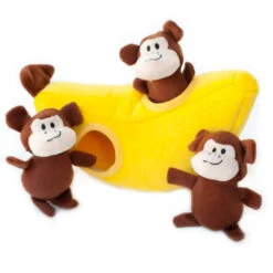 Zippy Paws Zippy Burrow - Monkey 'n Banana