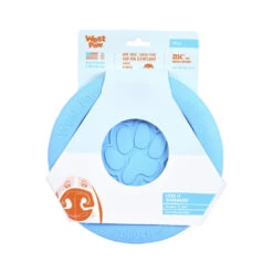 West Paw Zisc Flying Disc Fetch Toy -Vetn Pet Direct Store zisc aqua