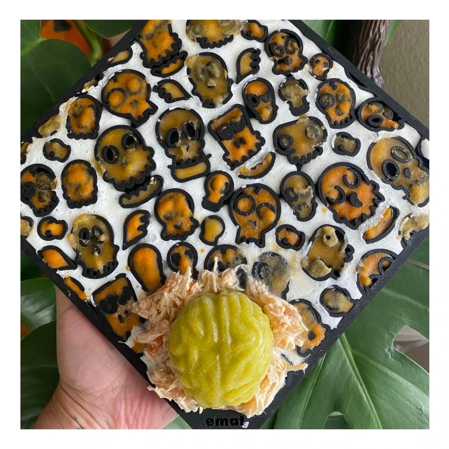 SodaPup EMat Zombie Enrichment Lick Mat 2 SodaPup EMat Zombie Enrichment Lick Mat - Image 2