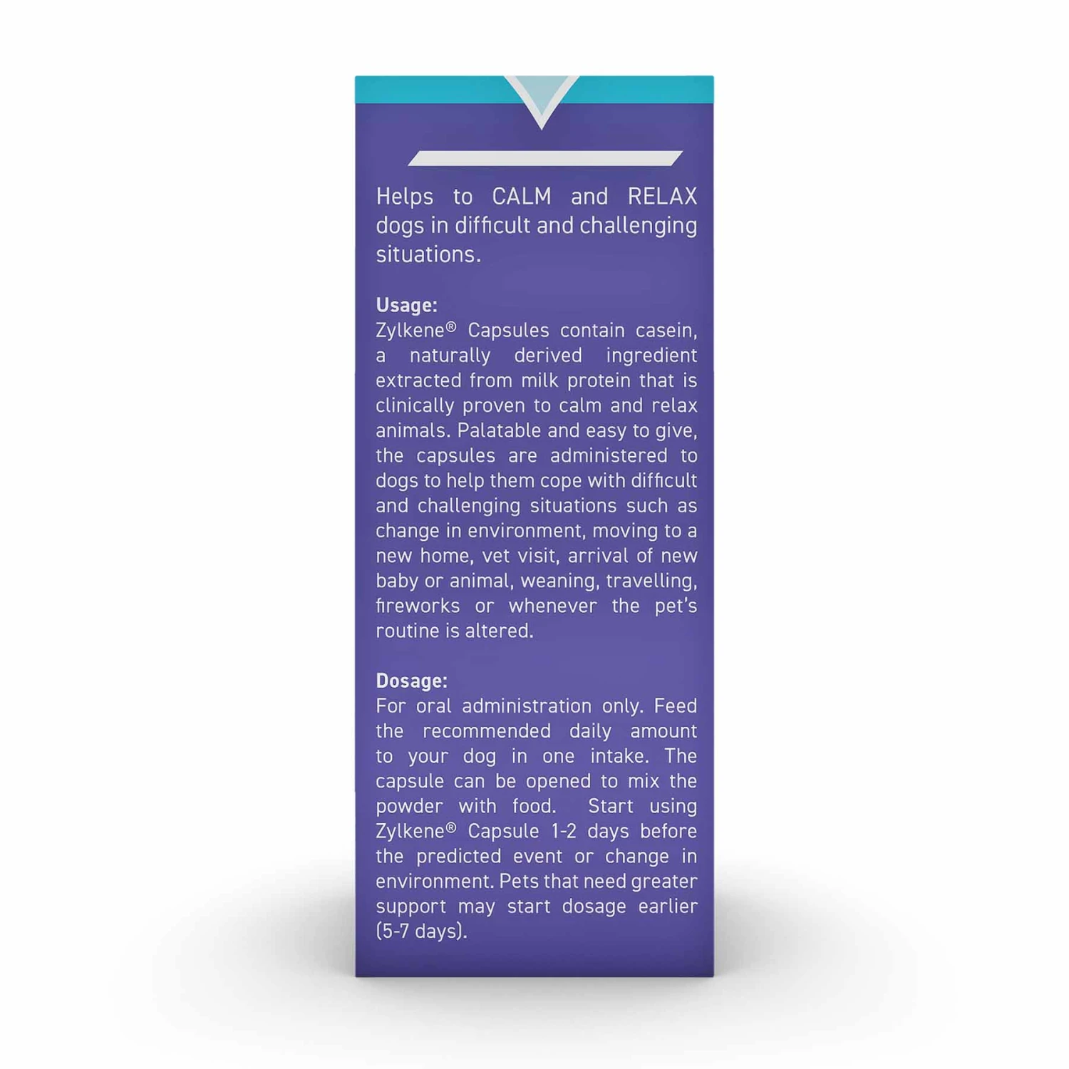 Vetoquinol Zylkene Capsules - Behavioural Support For Cats & Dogs 6 Vetoquinol Zylkene Capsules - Behavioural Support For Cats & Dogs - Image 6