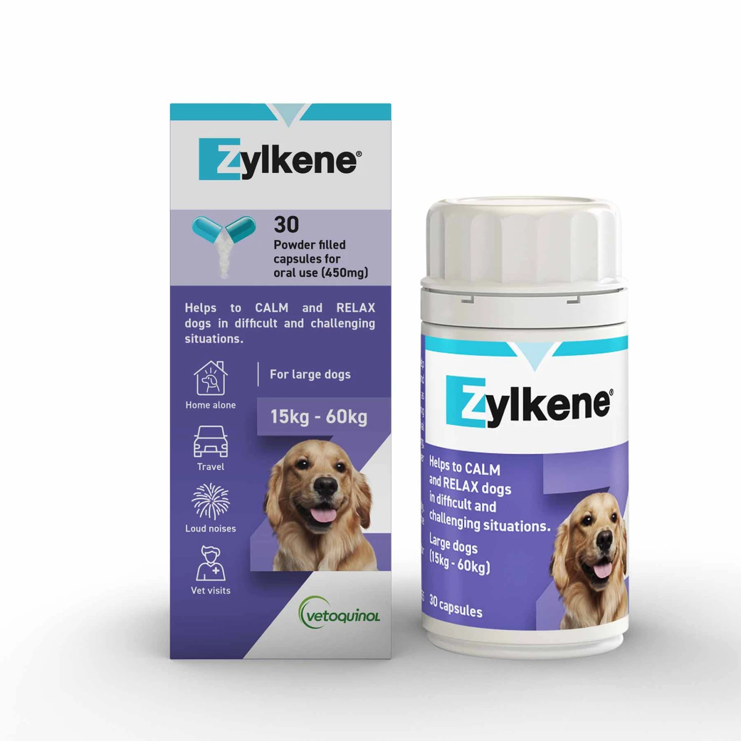 Vetoquinol Zylkene Capsules - Behavioural Support For Cats & Dogs 4 Vetoquinol Zylkene Capsules - Behavioural Support For Cats & Dogs - Image 4