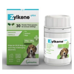 Vetoquinol Zylkene Plus Calming Capsules For Medium Dogs 10kg-30kg - 30 Capsules