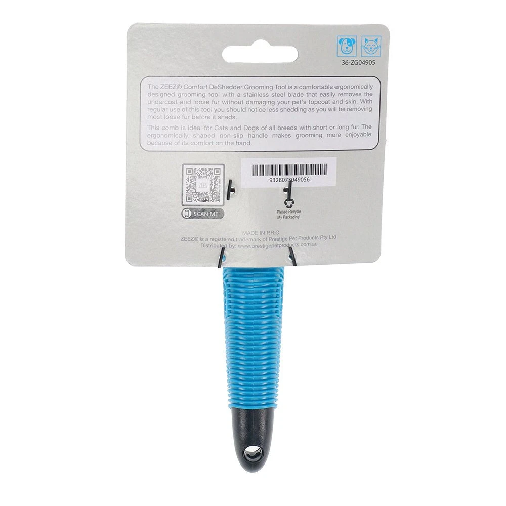 ZeeZ Comfort Deshedder Grooming Tool 5 ZeeZ Comfort Deshedder Grooming Tool - Image 5