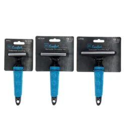 ZeeZ Comfort Deshedder Grooming Tool 17 ZeeZ Comfort Deshedder Grooming Tool -Vetn Pet Direct Store zz deshedder grooming tool combo