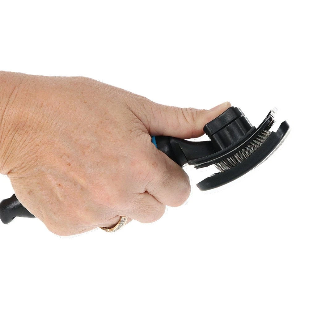 ZeeZ Comfort Self Cleaning Slicker Brush 5 ZeeZ Comfort Self Cleaning Slicker Brush - Image 5