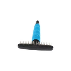 ZeeZ Comfort Single Row Rotating Teeth Undercoat Rake - 20 Teeth (Long Pins) 7 ZeeZ Comfort Single Row Rotating Teeth Undercoat Rake - 20 Teeth (Long Pins) -Vetn Pet Direct Store zz undercoat rake 20 3